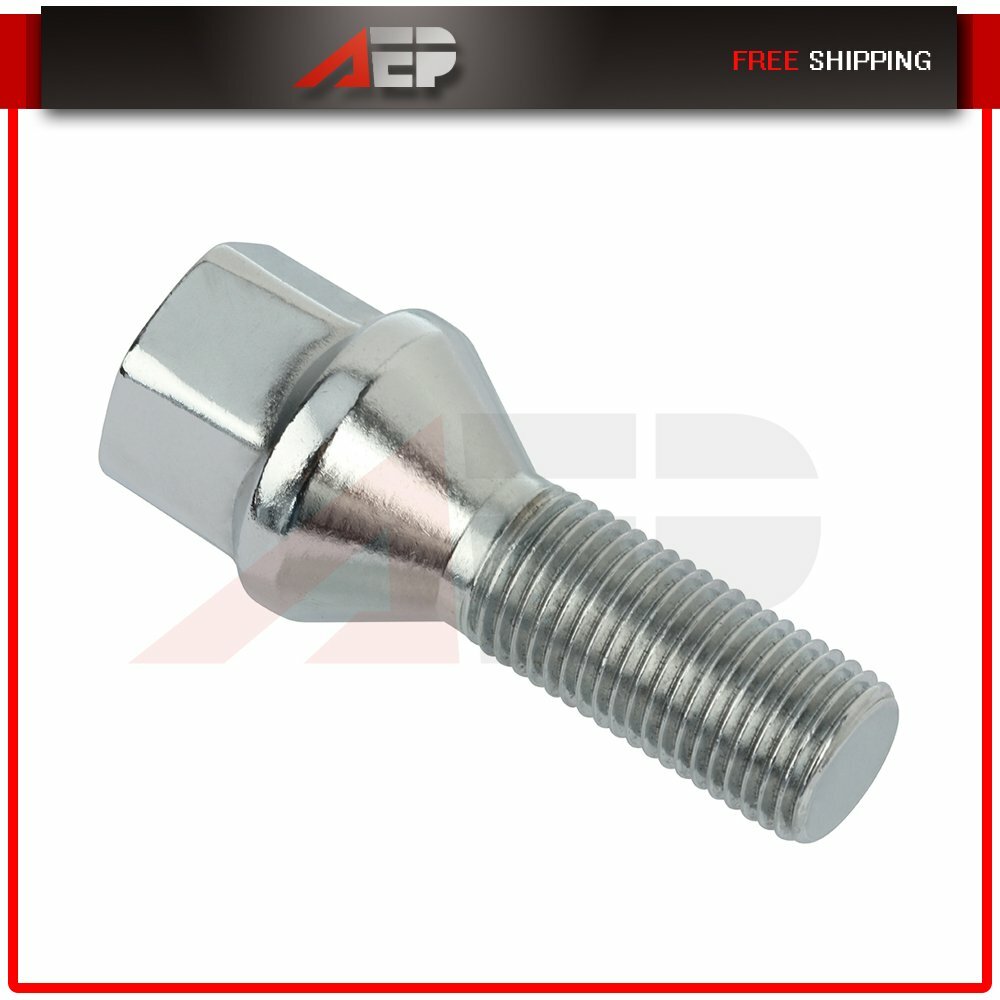 Wheel Lug Bolt M12x1.25 Wheel Studs Compatible With Jeep Dodge Chrysler - View #7