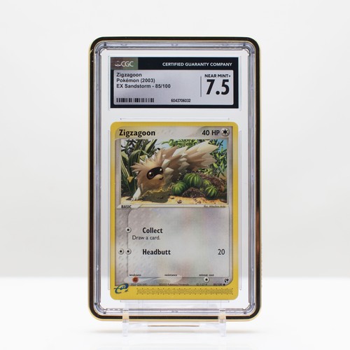 Zigzagoon graded CGC 7.5 for sale on eBay