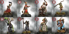 Hereseylab Citizens of the Old World 32mm Miniatures Pick your Models AX01-AX08