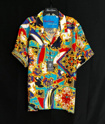 Robert Graham MORE MORE MORE Limited Edition Silk 3XL $448 NWT Classic Fit XXXL
