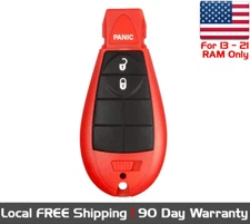 Lot of 1x New Replacement Keyless Entry Remote Key Fob for RAM 2013 - 2021.
