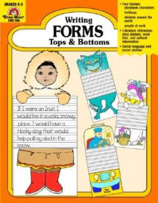 Writing Forms Tops and Bottoms - Paperback By Evan Moor - GOOD