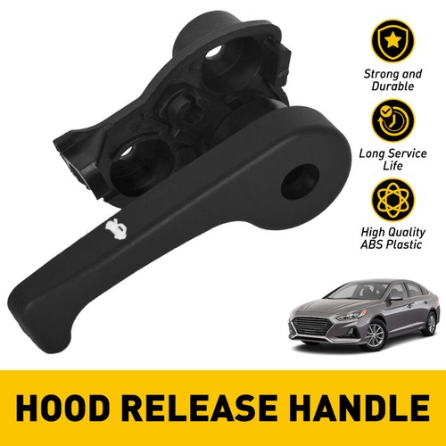 Hood Latch Release Handle & Base for 11-2019 Hyundai Sonata 11-16 Kia Optima - Picture 17 of 22