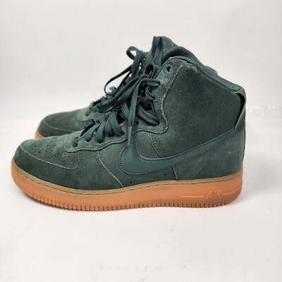 Nike Air Force High '07 LV8 Suede Army Green Basketball Shoes