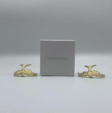 $249 Zimmermann Large Swallow Hoop Earrings G...