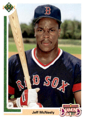 1991 Upper Deck Final Edition #20F Jeff McNeely Rookie Boston Red Sox