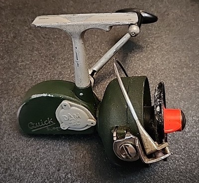 Moulinet De Pêche D.A.M. Quick 220N Vintage - Allemagne De L'Ouest, 4 Roulements, Pour Eau Douce