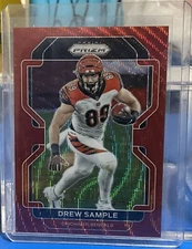 2021 Panini Prizm - RED PRIZM #272 Drew Sample 147/149 