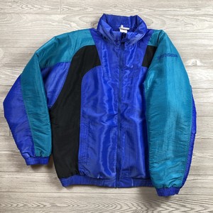 bright colored windbreaker