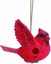 Spoontiques Fire Box Birdhouse, Red - Garden Décor - Hanging Novelty Decorati