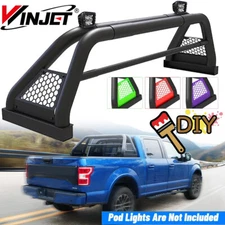 Steel Adjustable Roll Sport Bar Chase Rack Bed Bar For 1997-2025 Ford F-150 F150