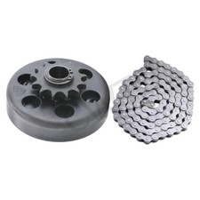 13T Centrifugal Clutch 20mm Bore 420 108Link Drive Chain For Go Kart Buggy