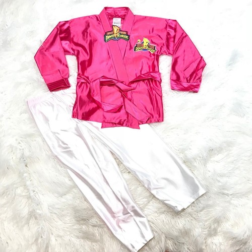 VINTAGE WORMSER SABAN MIGHTY MORPHIN POWER RANGERS KIDS PAJAMAS "NWT" 1994