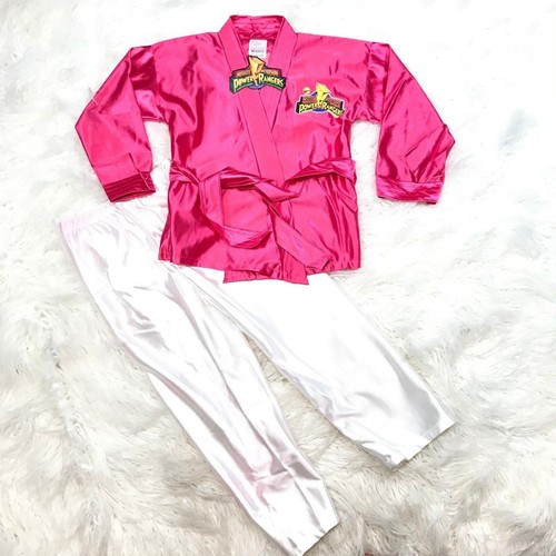 VINTAGE WORMSER SABAN MIGHTY MORPHIN POWER RANGER KIDS PAJAMAS "NWT" 1994  - Afbeelding 1 van 6