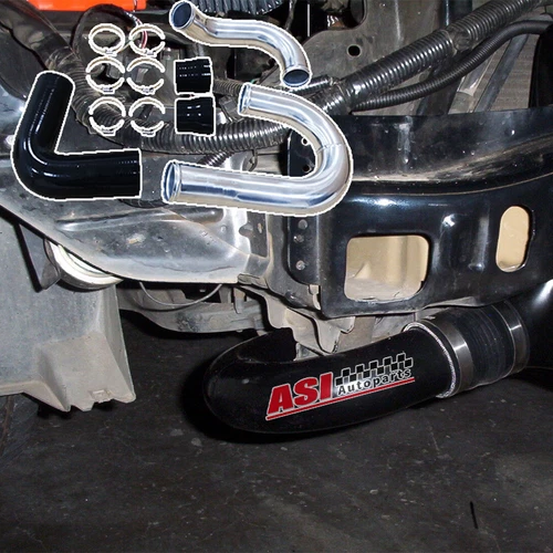 Hot Side intercooler Hose Piping pipe kit For Ford Falcon BA BF XR6 Turbo models - Picture 1 of 11