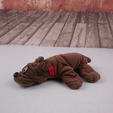 VTG 1980's Tonka Corp Pound Puppy 9" Plush Brown Dog Stuffed Animal