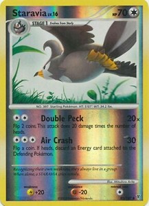 Staravia 85/147 Platinum Supreme Victors REVERSE HOLO PERFECT MINT! Pokémon