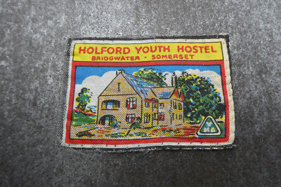 Holford Youth Hostel YHA Cloth Patch Badge (L69S)