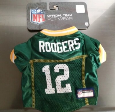 NFL Official Team Pet Wear Green Bay Packers Mesh Dog Jersey