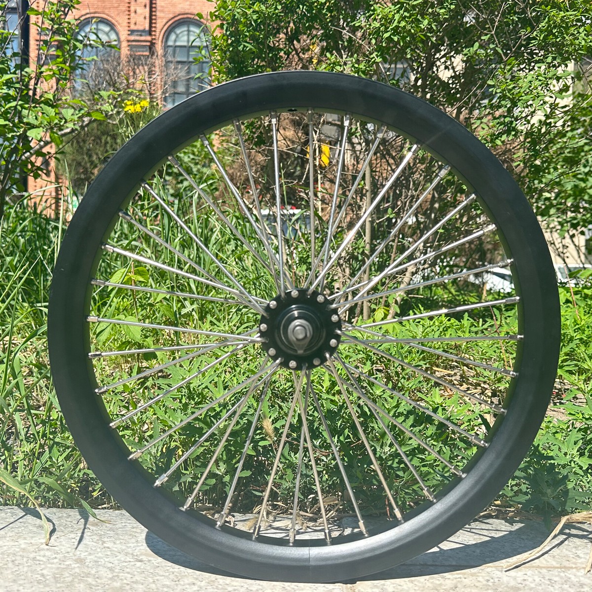 26 Inch Heavy Duty Bicycle Wheelset - 10 Gauge 36 Spoke Rims For 7/8/9 Speed Freewheel
