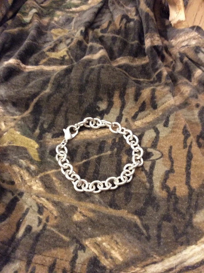 Silver Plated, 10 Mm Cable Chain, Premier Designs,24.1grams, 8 Inches - Image 2 of 4