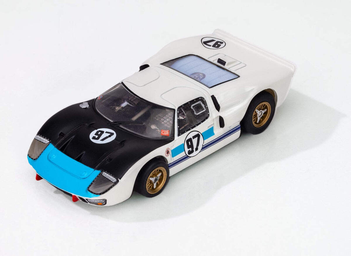 AFX Ford GT40 MKII #97 Daytona HO Slot Car 22058 MegaG+