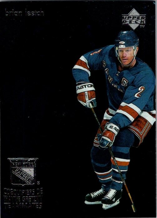 1998-99 Upper Deck Ice McDonald's Wayne Gretzky Teammates #T4 Brian Leetch