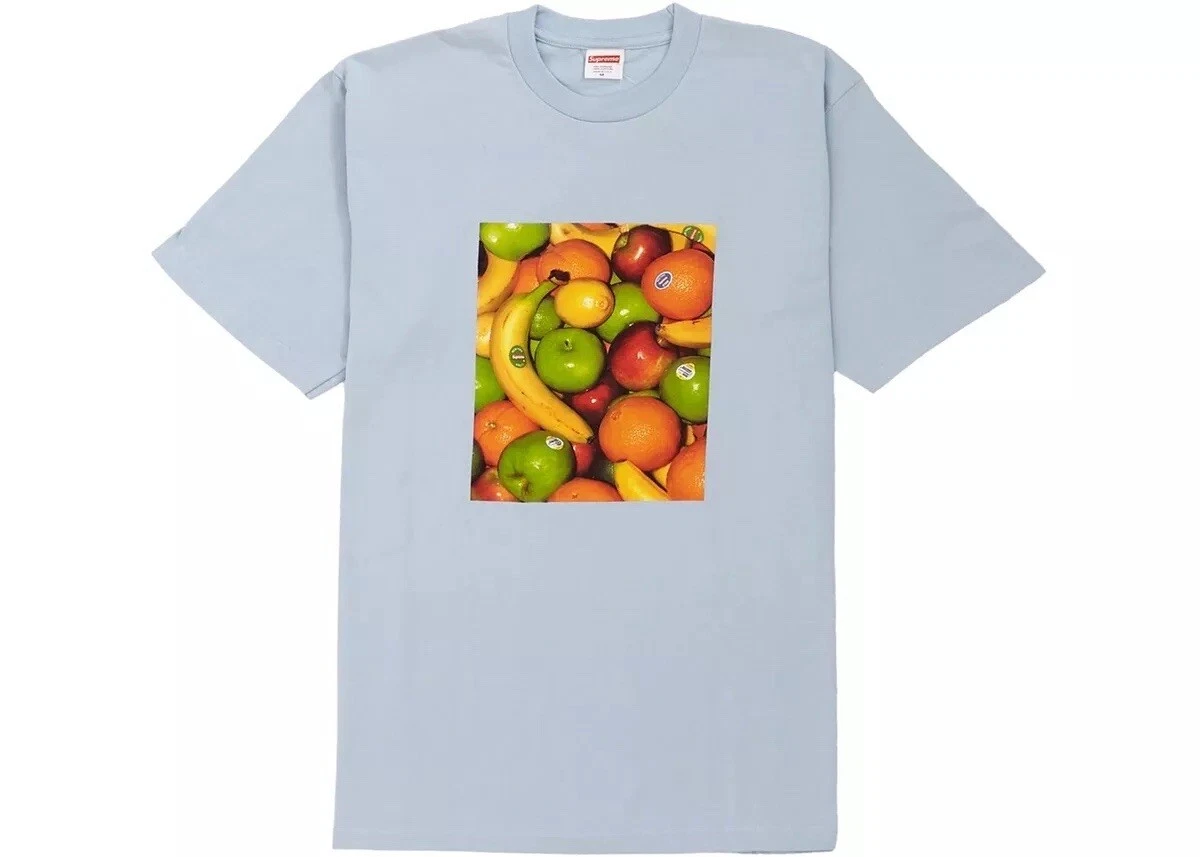 T shirt homme Supreme Fruit Light bleu SS 19 taille XL *NEUF*