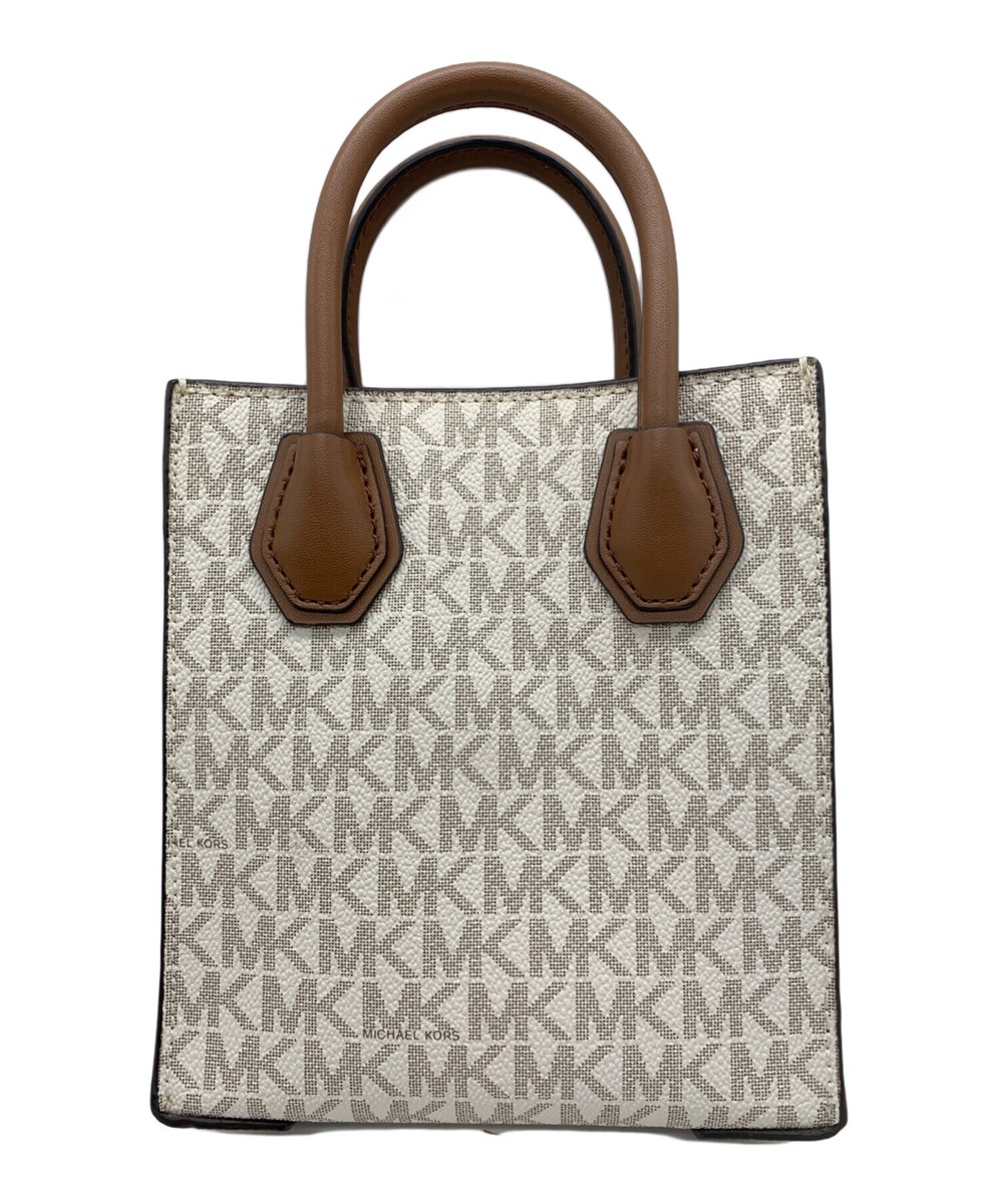 MICHAEL KORS Shoulder Bag 35T1GM9C01 Ivory x Brown | eBay MICHAEL KORS Shoulder Bag 35T1GM9C01 Ivory x Brown | eBay