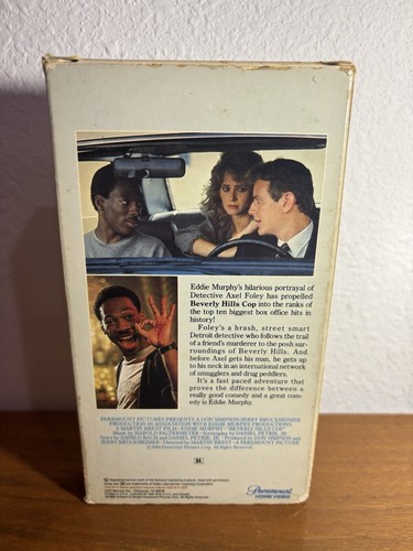 Beverly Hills Cop VHS Tape  - Picture 4 of 5