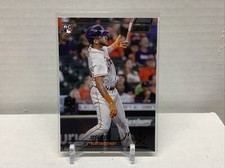 2022 Stadium Club Base Black Foil #105 Jose Siri - Houston Astros RC