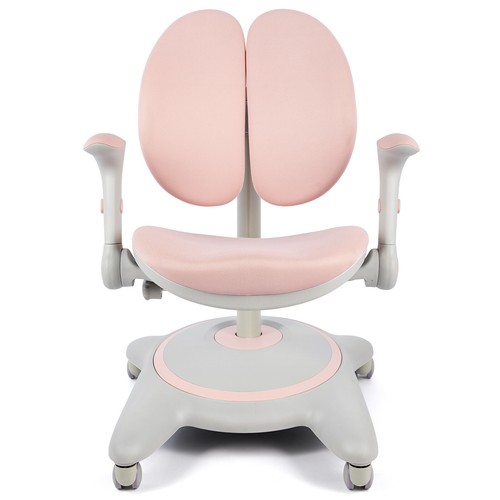 COSVALVE Pink Adjustable Height Kids Study Desk Armrest Chair Set w/Drawer,Shelf - Picture 20 of 23