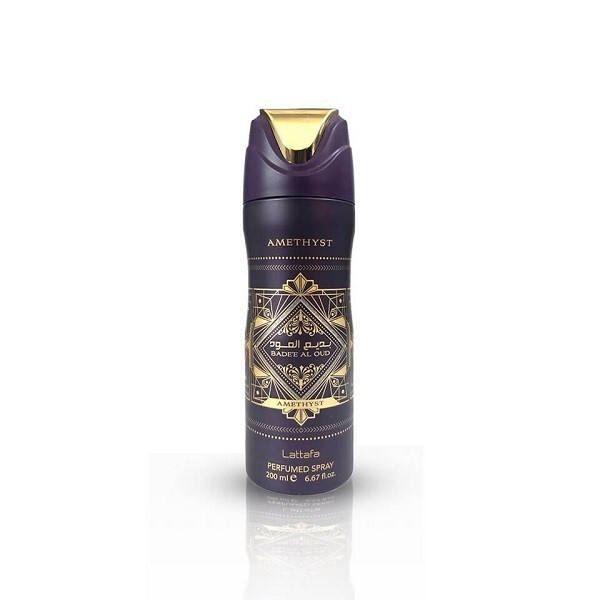 Lattafa Bade'e Al Oud Amethyst Body Spray 200Ml - Image 4