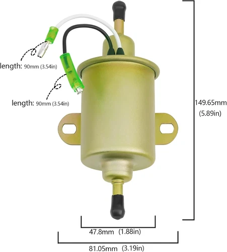 E11005 Pompa Carburante per Polaris Ranger 400 500 1999-2014 Sostituire 4011545 4011492... - Foto 12 di 15