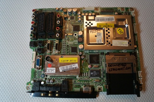 Samsung le40m87bd щелкает реле