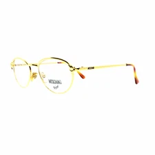 Gold Vintage Moschino MM 384 Glasses