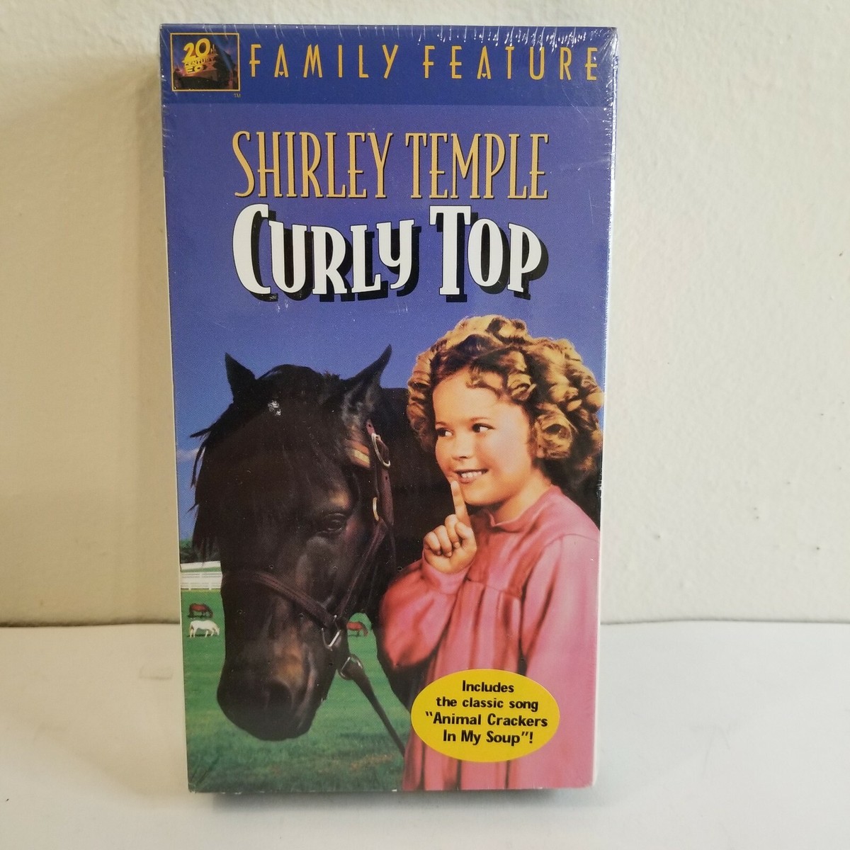フレッシュリーダーティー　VHS Curly Top [1935] 2001 20th Century Fox VHS Tape NEW Shirley