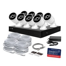 Swann AdvancedX™ Wired 4K NVR Security Camera System CCTV SWNVK-16ADVANX8B