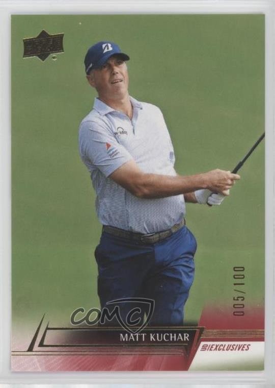2024 Upper Deck UD Exclusives 5/100 Matt Kuchar #23 09wc