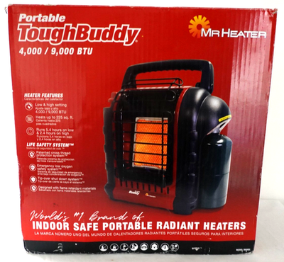 #ad Mr. Heater Tough Buddy Portable Propane Heater MH9BX indoor safe 4000 9000 BTU $88.87