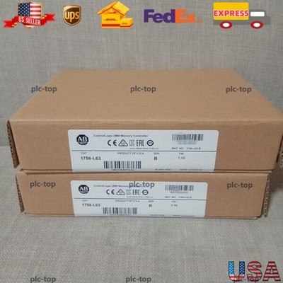 Allen-Bradley 1756-L63 /B ControlLogix Logix5563 Processor 2MB US Free Tax