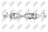 NTY Antriebswelle NPW-DW-055 FüR Chevrolet
