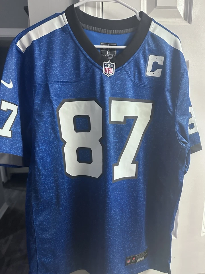 印第安纳波利斯小马队雷吉韦恩耐克球衣全新无标签中号 — 第 3/4 张图片