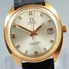 Vintage OMEGA Seamaster COSMIC 166.026 Men's Automatic Watch Gold Date 35mm