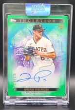 2024 Inception Base Rookie and Emerging Stars Green /125 Quinn Priester Auto RC