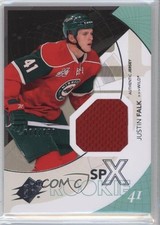 2010-11 SPx Rookie Jersey 674/799 Justin Falk #165 2a8