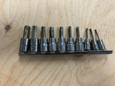 Snap On Allen Hex 14 And 38 Drive Set 2-10mm With 2.5mm