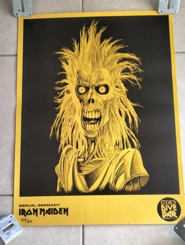 Iron Maiden Affiche Numérotée Berlin 2025