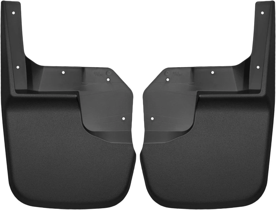 Husky Truck Front Mud Flaps Splash Guards for 2015-22 Chevy Colorado/GMC Canyon Foto 2 de 4