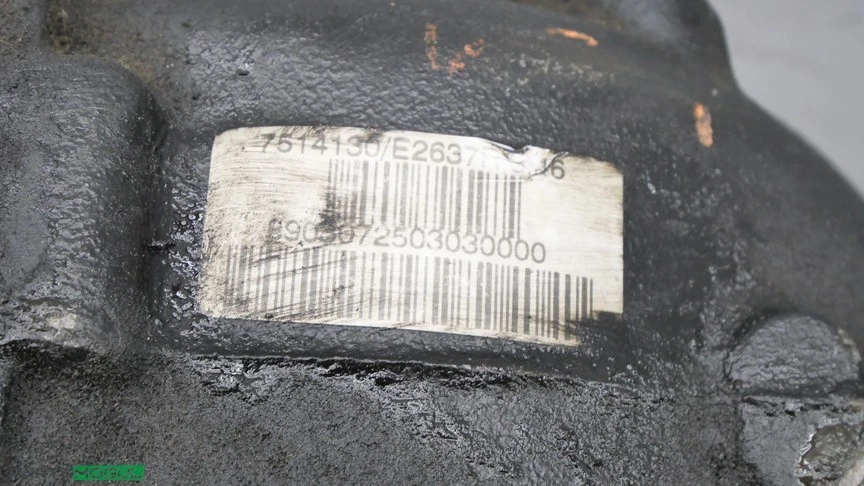 2003-2005 BMW E85 Z4 Automatic Rear Differential Carrier 3.46 Ratio 7514130 OEM - Image 4 of 4